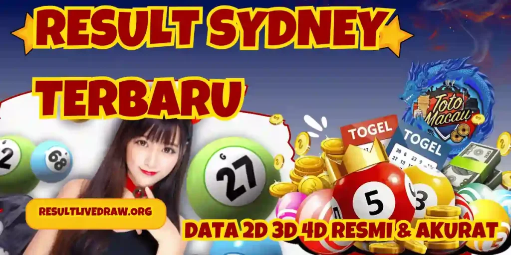 result sydney terbaru